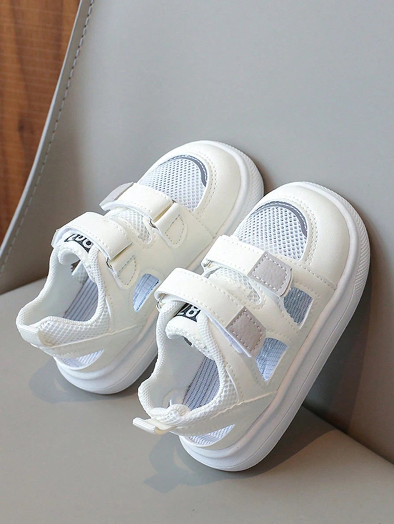 Shein Baby Girls Summer Sport Sandals Mesh Beach Walking Shoes