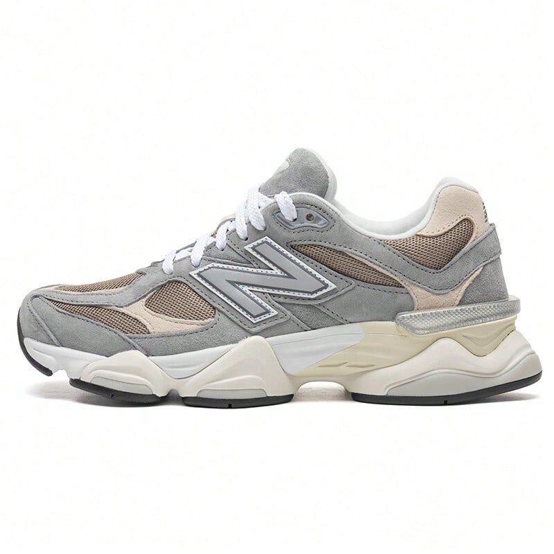 New Balance 9060 Retro Running Shoes Chunky Sneakers Grey