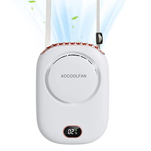 AOCOOLFAN DQ203 Portable Neck Fan USB Rechargeable 3-Speed