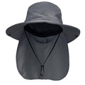NPQQUAN UPF 50+ Wide Brim Sun Hat with Neck Flap
