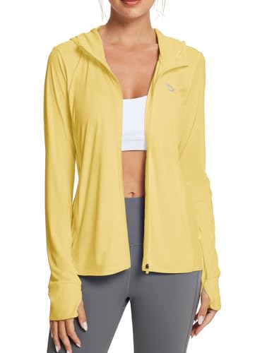 BALEAF Women's Lightweight Sun Protection Hoodie Long Sleeve Cover Up