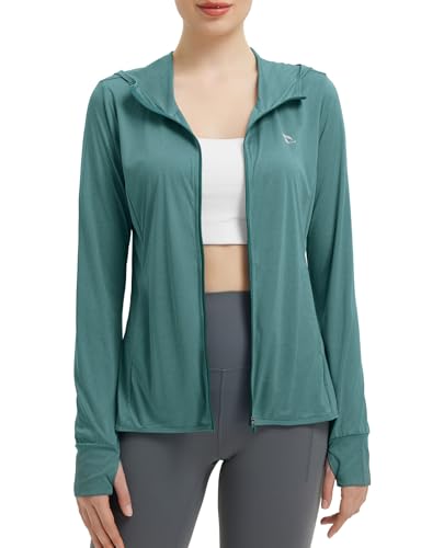BALEAF Women's Lightweight Sun Protection Hoodie Long Sleeve Cover Up