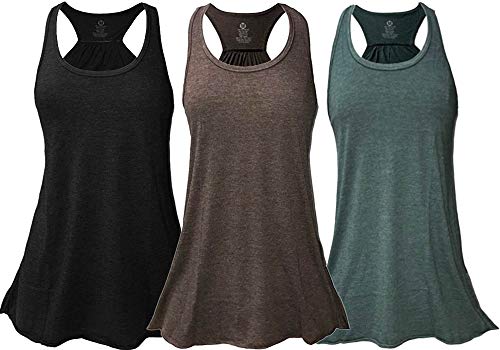 Epic MMA Gear Women's Flowy Racerback Athletic Tank Top Pack