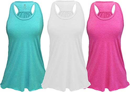 Epic MMA Gear Women's Flowy Racerback Athletic Tank Top Pack