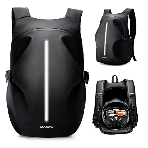 WEPLAN Waterproof Motorcycle Helmet Backpack Reflective Durable Nylon