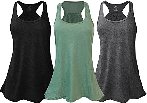 Epic MMA Gear Women's Flowy Racerback Athletic Tank Top Pack