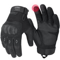KEMIMOTO Tactical Motorcycle Gloves with Hard Shell Palm Padding