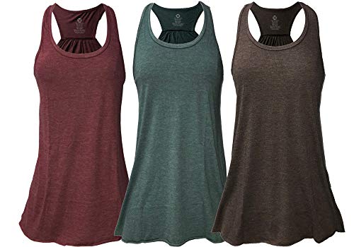 Epic MMA Gear Women's Flowy Racerback Athletic Tank Top Pack