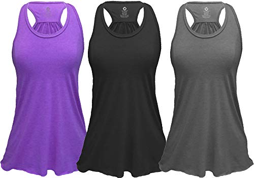 Epic MMA Gear Women's Flowy Racerback Athletic Tank Top Pack