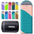 Kanyak 3-4 Season Semi-Rectangular Sleeping Bag for Camping