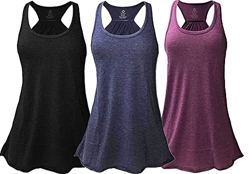 Epic MMA Gear Women's Flowy Racerback Athletic Tank Top Pack