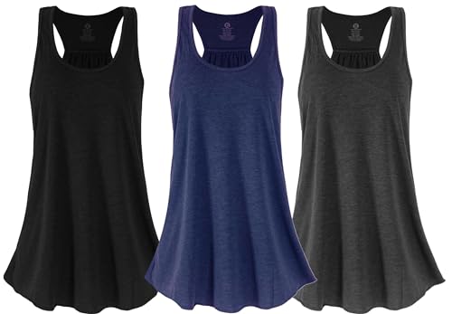 Epic MMA Gear Women's Flowy Racerback Athletic Tank Top Pack