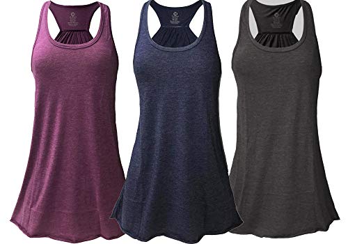 Epic MMA Gear Women's Flowy Racerback Athletic Tank Top Pack