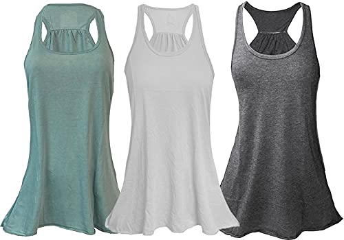 Epic MMA Gear Women's Flowy Racerback Athletic Tank Top Pack