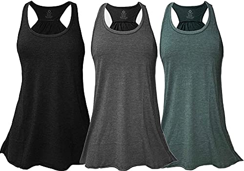 Epic MMA Gear Women's Flowy Racerback Athletic Tank Top Pack