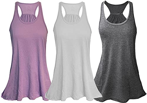 Epic MMA Gear Women's Flowy Racerback Athletic Tank Top Pack