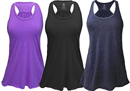 Epic MMA Gear Women's Flowy Racerback Athletic Tank Top Pack
