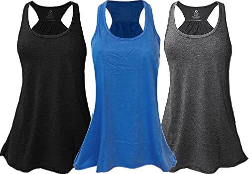 Epic MMA Gear Women's Flowy Racerback Athletic Tank Top Pack