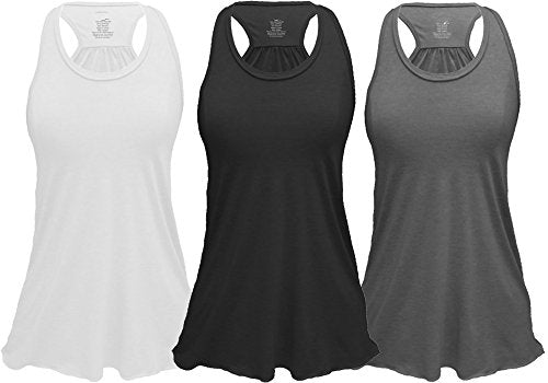 Epic MMA Gear Women's Flowy Racerback Athletic Tank Top Pack