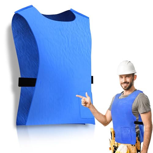YTCYKJ Adjustable Evaporative Cooling Vest Unisex Hot Weather Gear