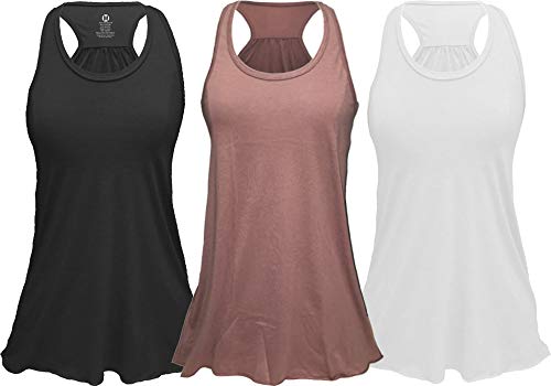 Epic MMA Gear Women's Flowy Racerback Athletic Tank Top Pack
