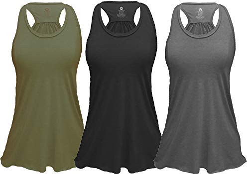 Epic MMA Gear Women's Flowy Racerback Athletic Tank Top Pack