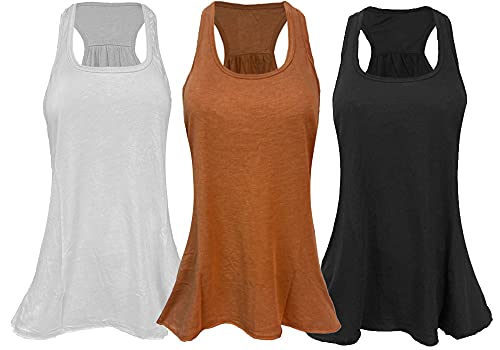Epic MMA Gear Women's Flowy Racerback Athletic Tank Top Pack