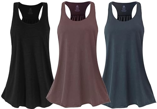 Epic MMA Gear Women's Flowy Racerback Athletic Tank Top Pack