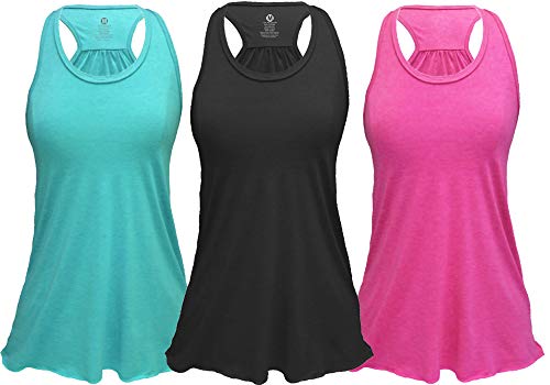 Epic MMA Gear Women's Flowy Racerback Athletic Tank Top Pack