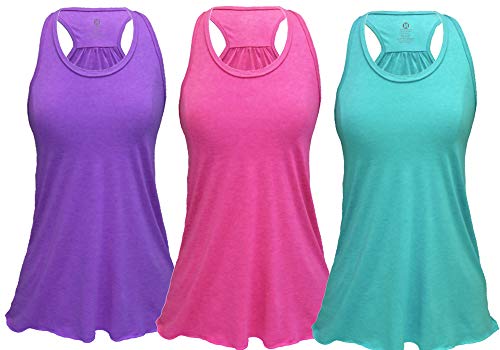 Epic MMA Gear Women's Flowy Racerback Athletic Tank Top Pack