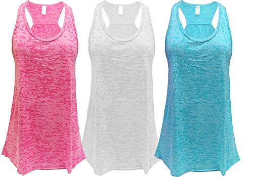 Epic MMA Gear Women's Flowy Racerback Athletic Tank Top Pack