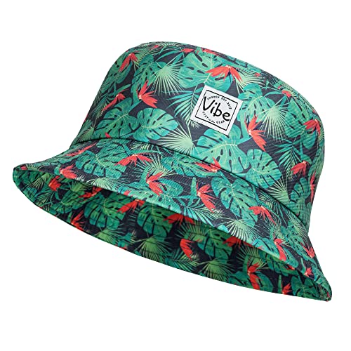 Vibe Festival Gear Bucket Hat Unisex Lightweight Festival Fishing Cap