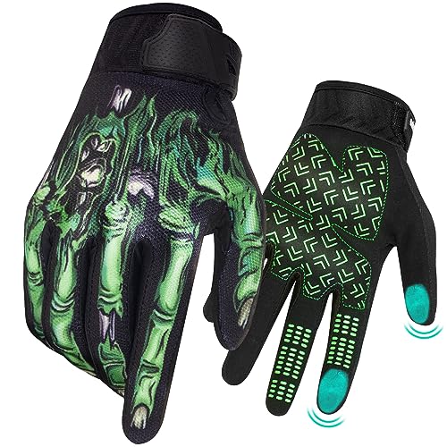 RIGWARL Lightweight Motorcycle Riding Gloves Touchscreen Skeleton Non-Slip