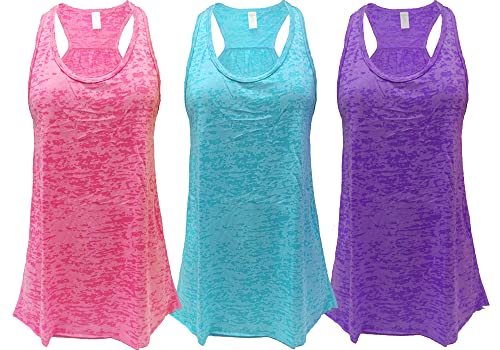 Epic MMA Gear Women's Flowy Racerback Athletic Tank Top Pack