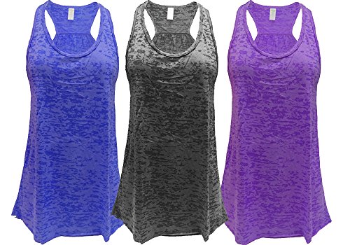 Epic MMA Gear Women's Flowy Racerback Athletic Tank Top Pack
