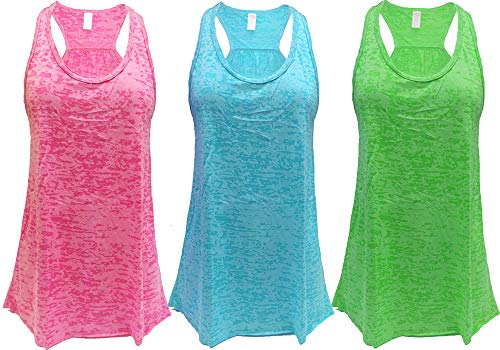Epic MMA Gear Women's Flowy Racerback Athletic Tank Top Pack