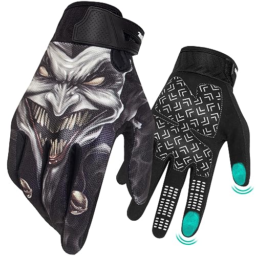 RIGWARL Lightweight Motorcycle Riding Gloves Touchscreen Skeleton Non-Slip