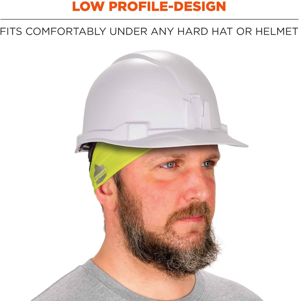 Ergodyne Chill-Its 6634 Cooling Headband Moisture-Wicking Performance Knit