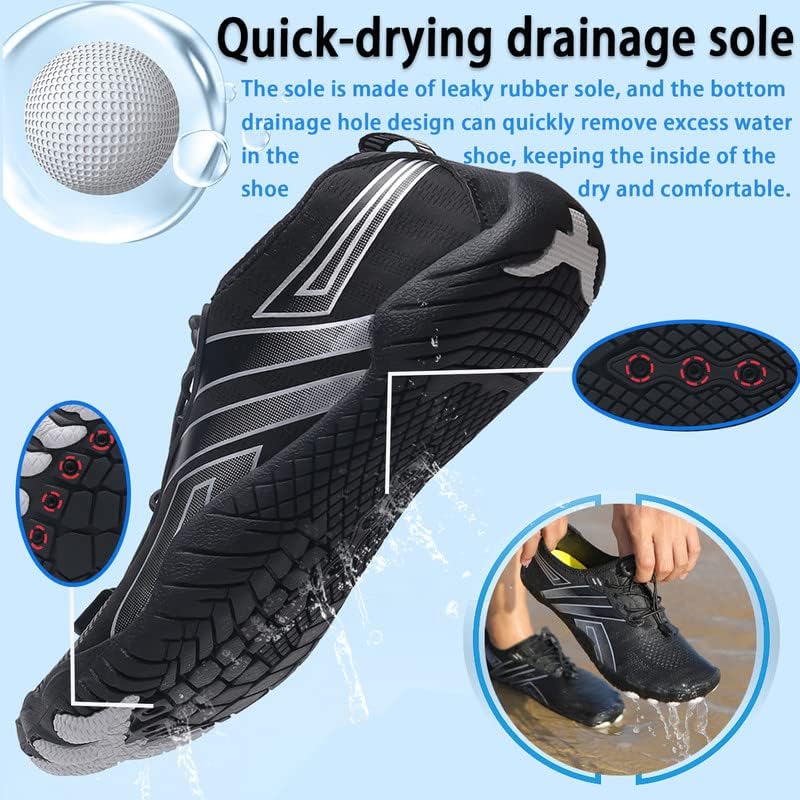 ziitop Barefoot Water Shoes Quick Dry Athletic for Men Women