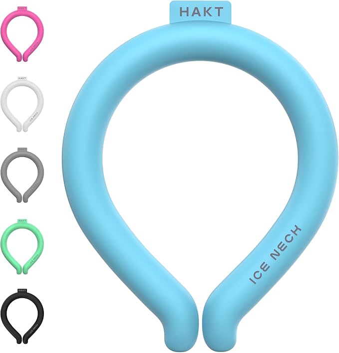 TXZ Wearable Ice Cooling Neck Wrap Gel Ring for Summer Heat