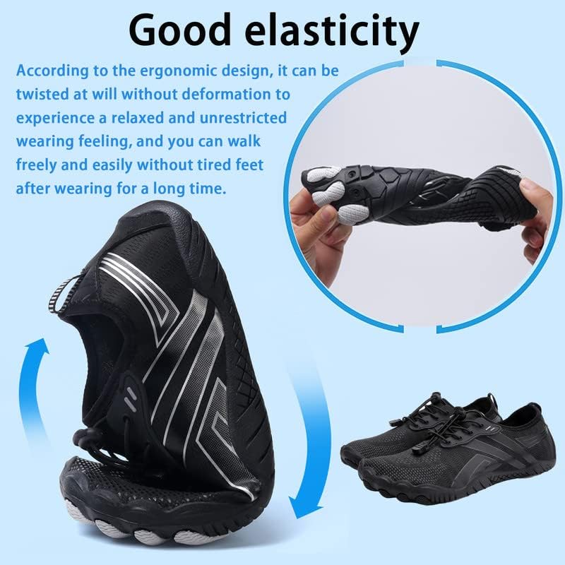 Ziitop Unisex Barefoot Water Shoes Quick Dry Aqua Sports