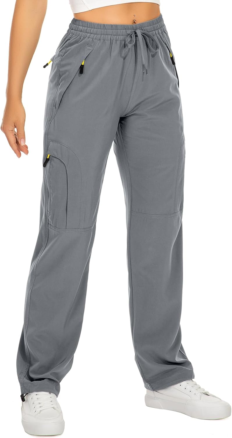 Toomett Women's Quick Dry Lightweight Cargo Hiking Safari Pants