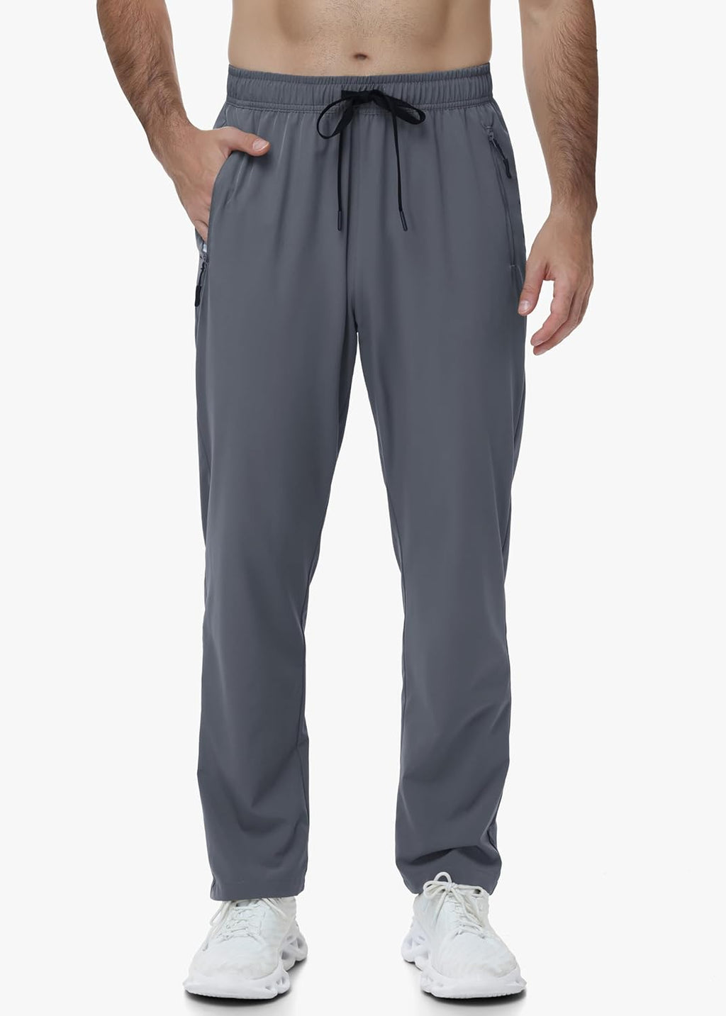 Nakvoc Men's Lightweight Hiking Pants Quick Dry Athletic Trousers