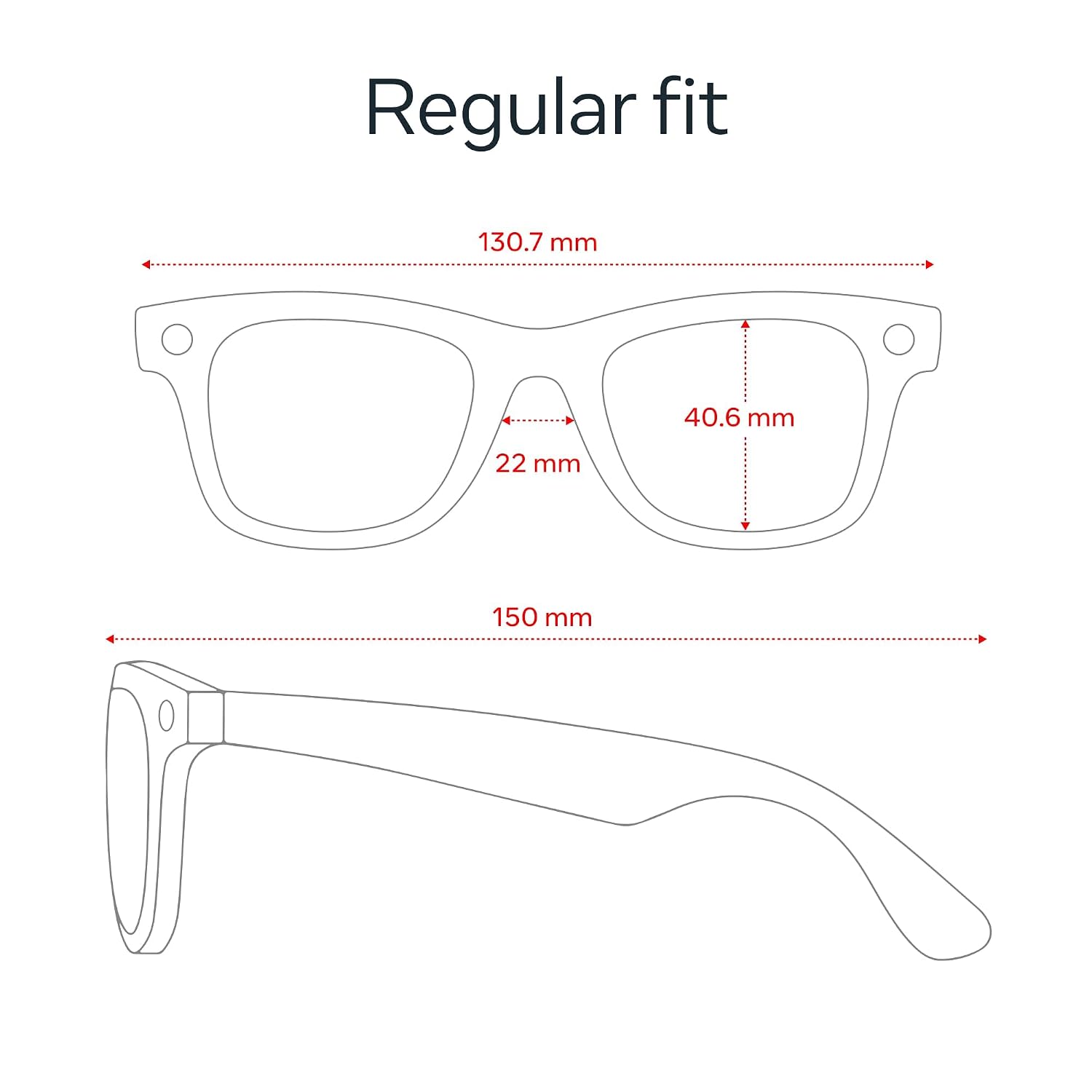 Meta Ray-Ban Wayfarer Gen 2 Smart AI Glasses 12MP Camera