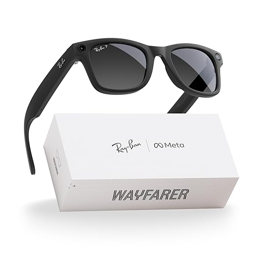Meta Ray-Ban Wayfarer Gen 2 Smart AI Glasses 12MP Camera