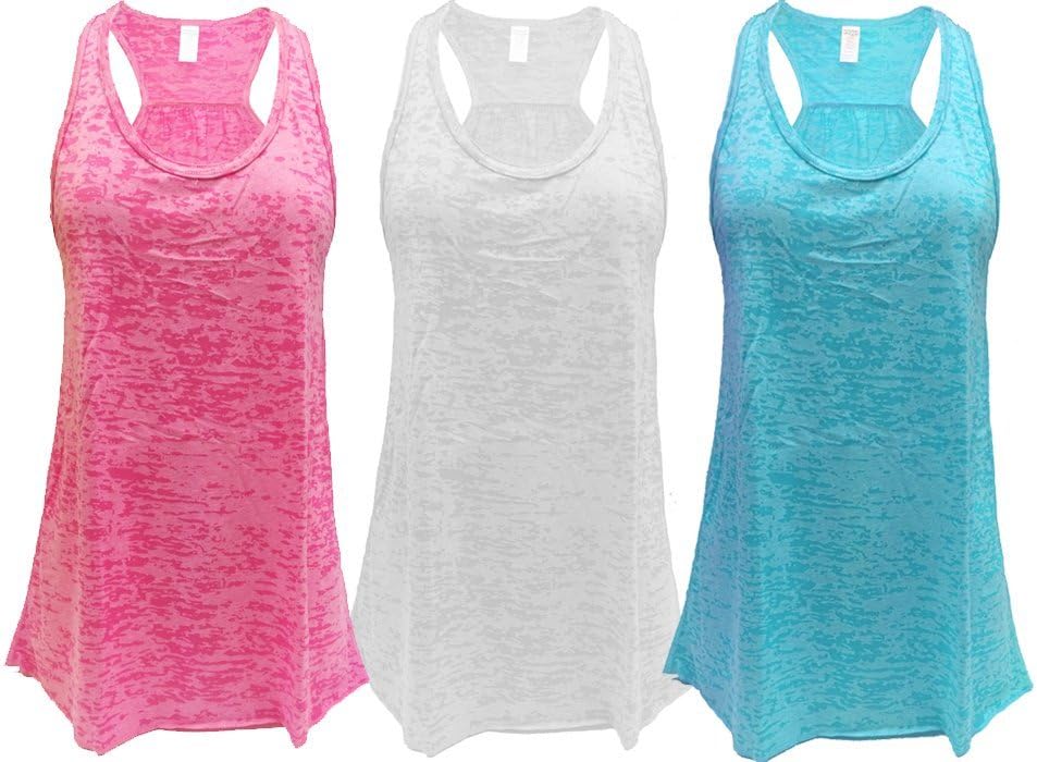 Epic MMA Gear Women's Flowy Racerback Athletic Tank Top Pack
