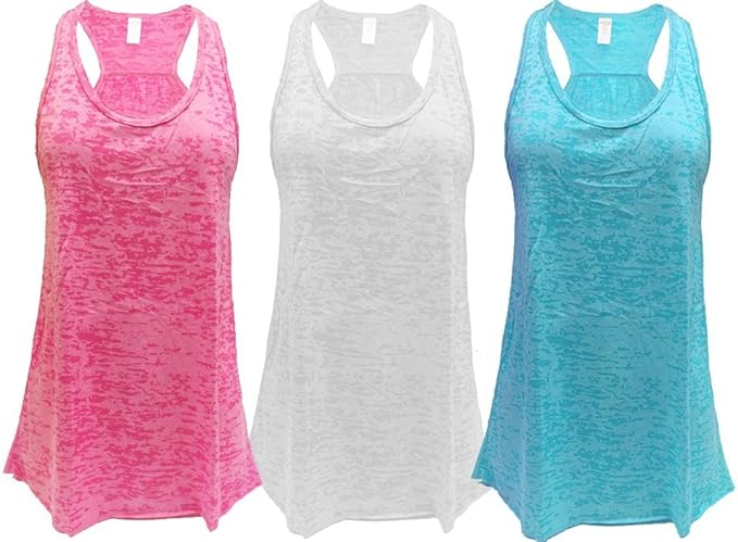 Epic MMA Gear Women's Flowy Racerback Athletic Tank Top Pack