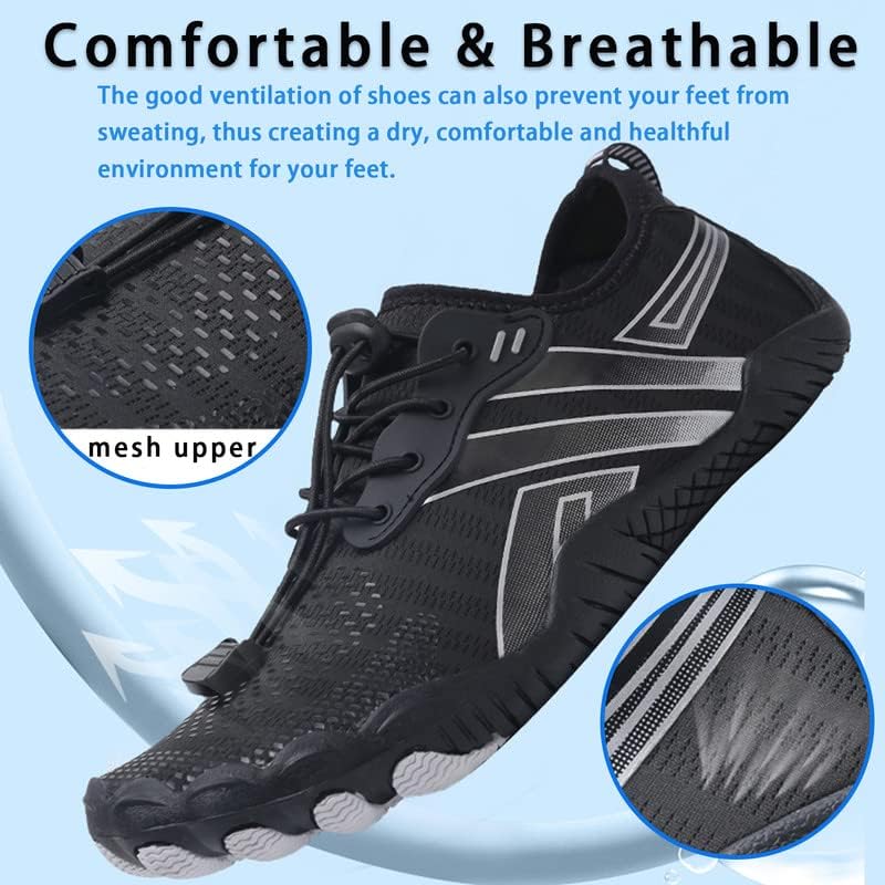 ziitop Barefoot Water Shoes Quick Dry Athletic for Men Women