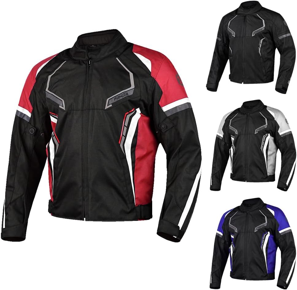 Panda Cycle Gear All Season Motorcycle Jacket Armored Waterproof Touring