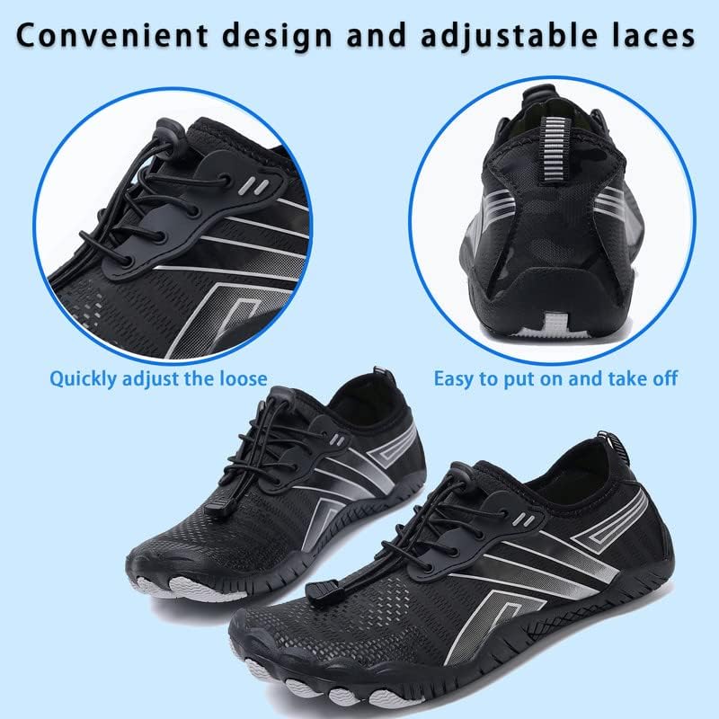 ziitop Barefoot Water Shoes Quick Dry Athletic for Men Women